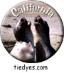 California Seals Pin-Back Button