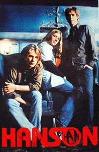 Hanson This Time Around Tour Poster Red Letters