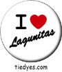 I Heart Lagunitas Button, I Heart Lagunitas Pin-Back Badge, I Heart Lagunitas Pin
