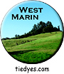 West Marin Hillside, Marin County, CA Button, West Marin Hillside, Marin County, CA Pin-Back Badge,  West Marin Hillside, Marin County, CA Pin