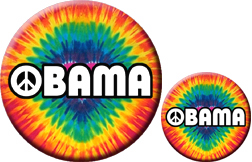 President Barack Obama Pin Back Buttons