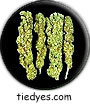 Four Sticky Green Buds Magnet Pin-Badge