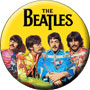 Fab Four Sergeant Pepper Music Pin-Badge Magnet