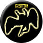 Zeppelin Swan Song Black Music Pin-Badge Button