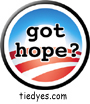 Obama Logo - got hope? Democratic Presidential Magnet (Pin, Badge) Magnet