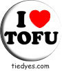 I Heart TOFU Magnet (Badge, Pin)
