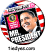 Obama NY Post Democratic Presidential Button (Pin, Badge) Button