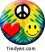 Peace Heart Smiley Fun Political Magnet
