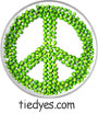 Peas for Peace Political Button (Badge, Pin)