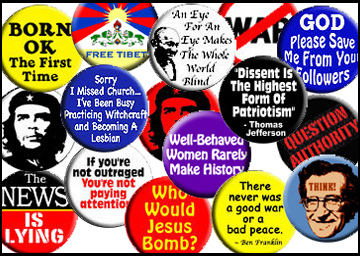 Political Bulk Button Pack Assortment