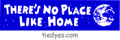 There's No Place Like Home Bike Sticker