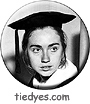 Hillary Clinton in her Grad Cap Liberal Democratic Political Magnet (Badge, Pin) 