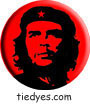 Che Guevara Red Democratic Liberal Political Button (Badge, Pin)