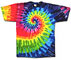 Tie Dyed Rainbow Swirl T-Shirt