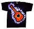 Tie Dyed Guitar T-Shirt