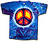 Tie Dyed Peace Sign Tee