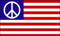 USA American PEACE FLAG